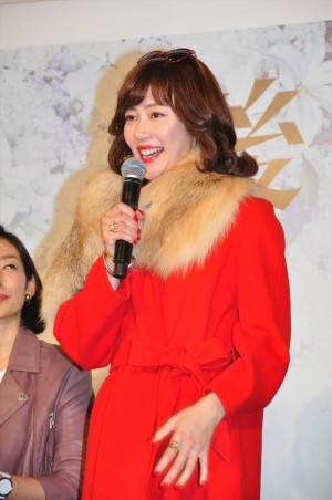 ドラマ『後妻業』制作発表会見に登場した木村佳乃