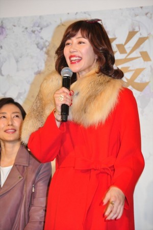 ドラマ『後妻業』制作発表会見に登場した木村佳乃