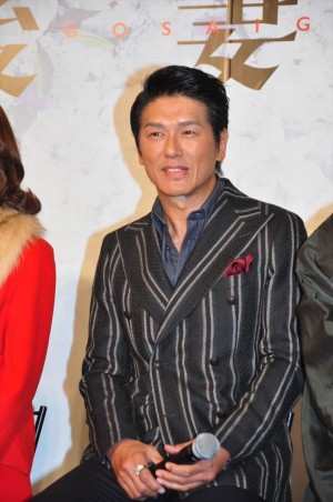 ドラマ『後妻業』制作発表会見に登場した高橋克典