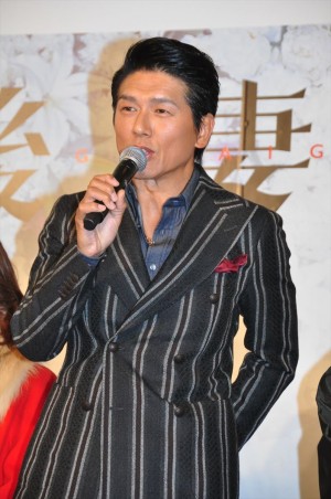 ドラマ『後妻業』制作発表会見に登場した高橋克典