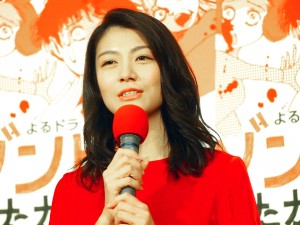 よるドラ『ゾンビが来たから人生見つめ直した件』試写会に登場した瀧内公美