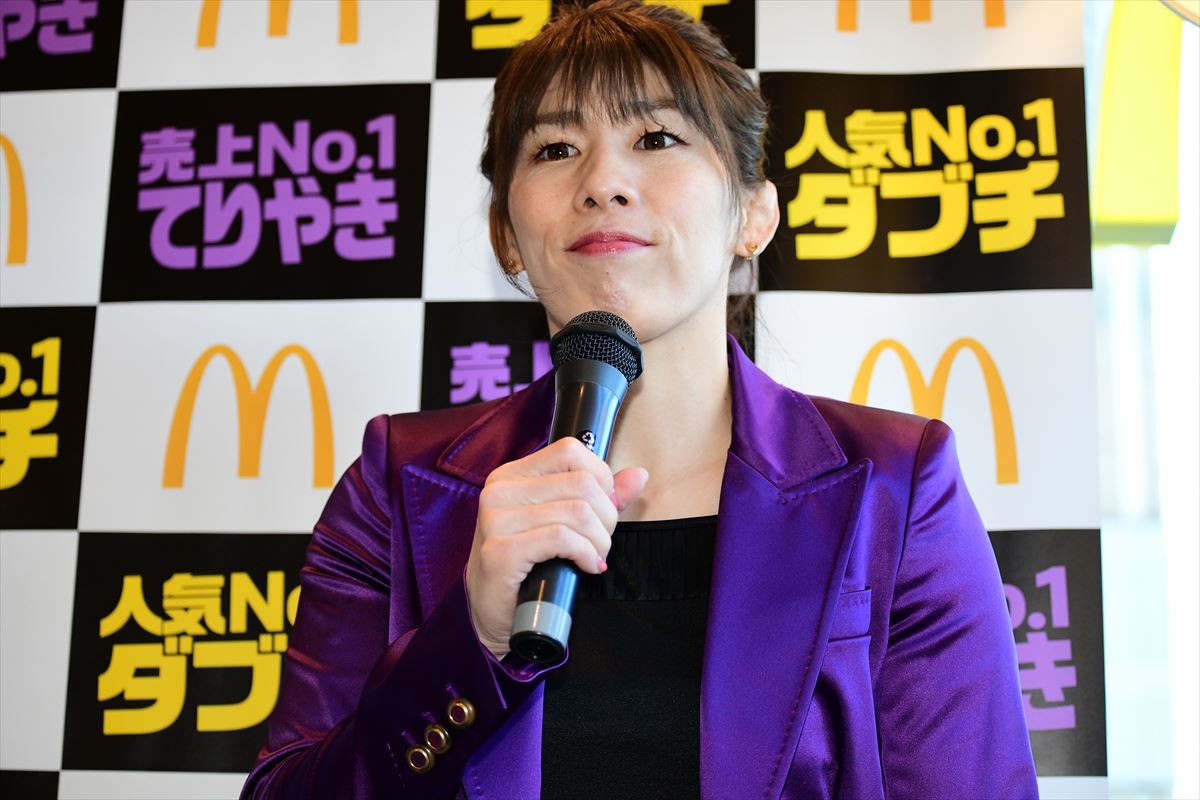 吉田沙保里、引退後は「すごく楽しい日々を送っています」