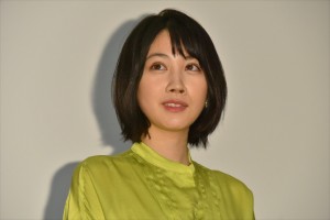 映画『チワワちゃん』公開記念舞台挨拶に登壇した松本穂香