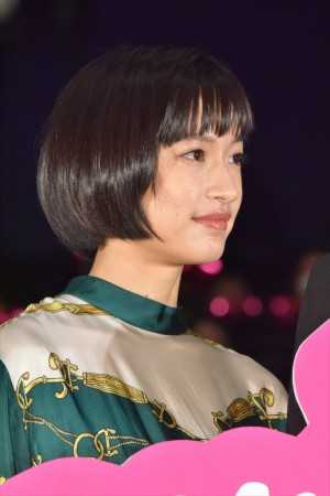 映画『チワワちゃん』公開記念舞台挨拶に登壇した門脇麦