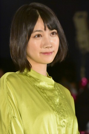 映画『チワワちゃん』公開記念舞台挨拶に登壇した松本穂香