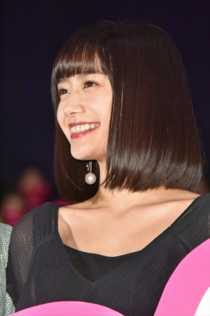 映画『チワワちゃん』公開記念舞台挨拶に登壇した吉田志織