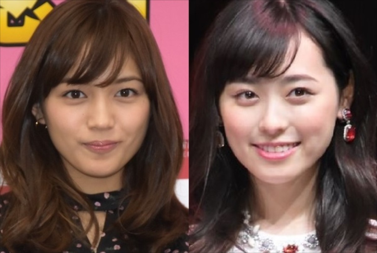 (左より)川口春奈、福原遥