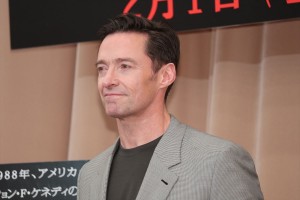 映画『フロントランナー』日本記者クラブ記者会見に登壇したヒュー・ジャックマン