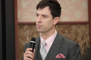 映画『フロントランナー』日本記者クラブ記者会見に登壇したパトリック・ハーラン