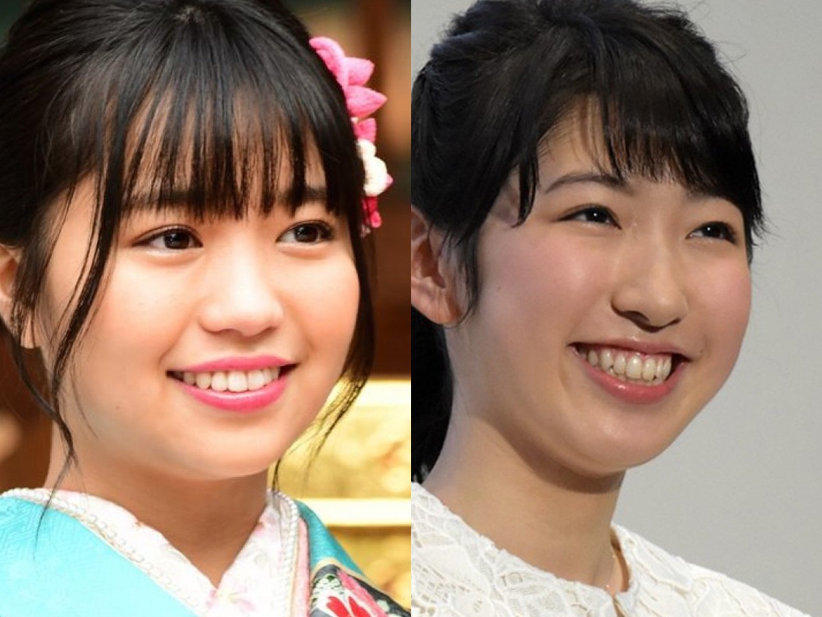ドラマ『3年A組』で共演中の(左から)大原優乃、日比美思