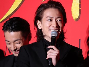 映画『サムライマラソン』完成披露レッドカーペットイベントに登場した佐藤健