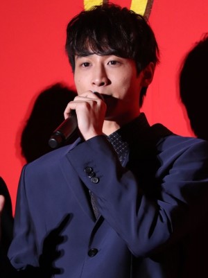 映画『サムライマラソン』完成披露レッドカーペットイベントに登場した小関裕太