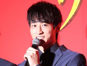 映画『サムライマラソン』完成披露レッドカーペットイベントに登場した小関裕太