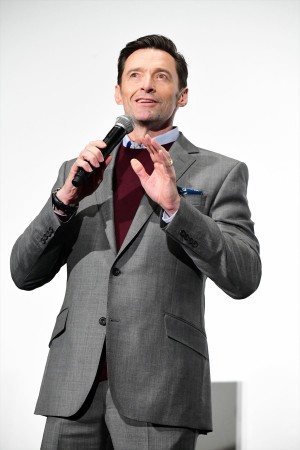 映画『フロントランナー』スペシャル・ファンスクリーニング舞台挨拶に登場したヒュー・ジャックマン