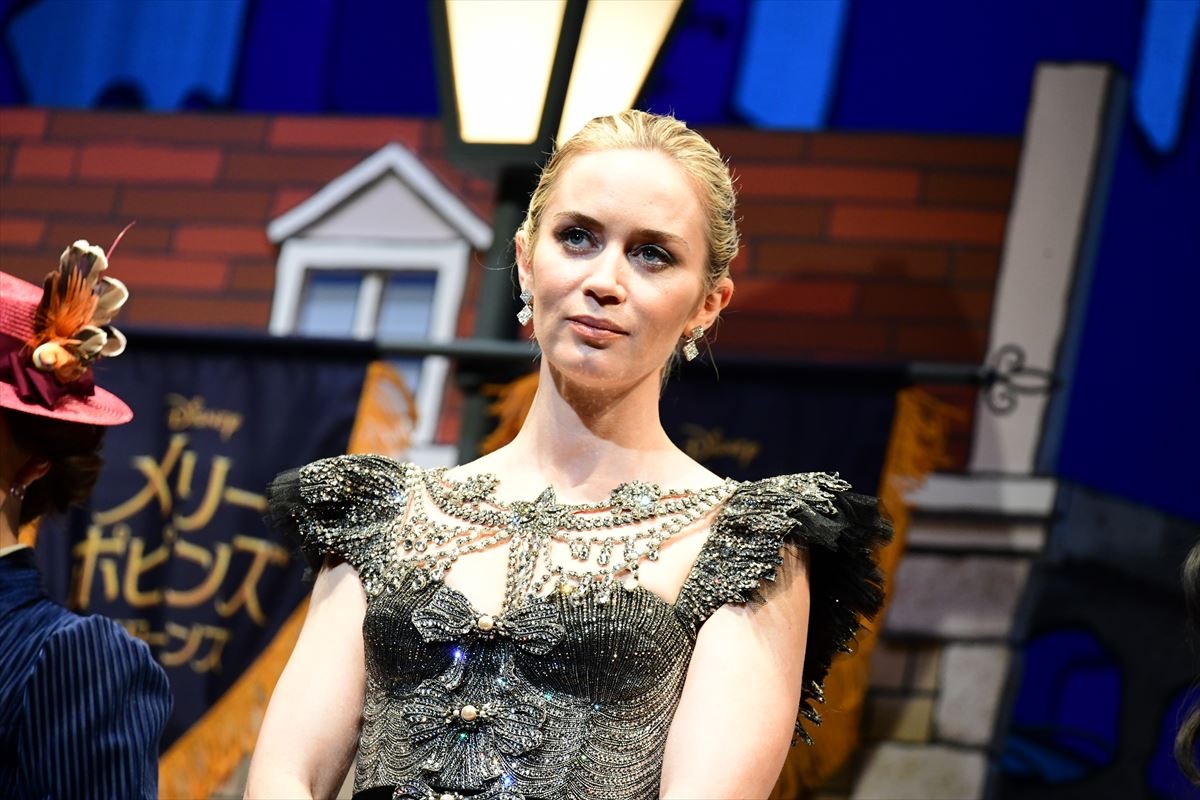 エミリー・ブラント初来日！ 平原綾香の吹替は「とても光栄」