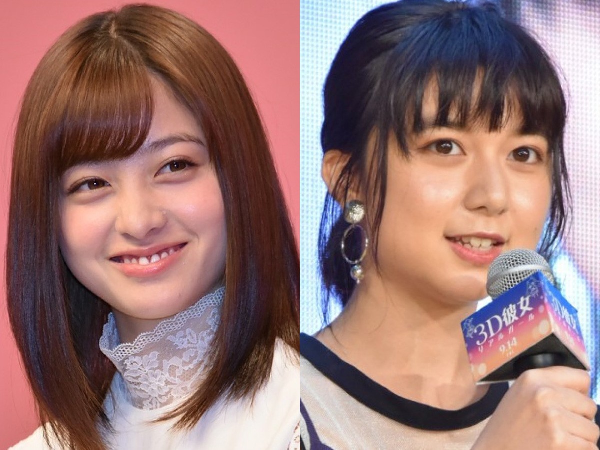 橋本環奈＆上白石萌歌、一緒にオムライスを食べる