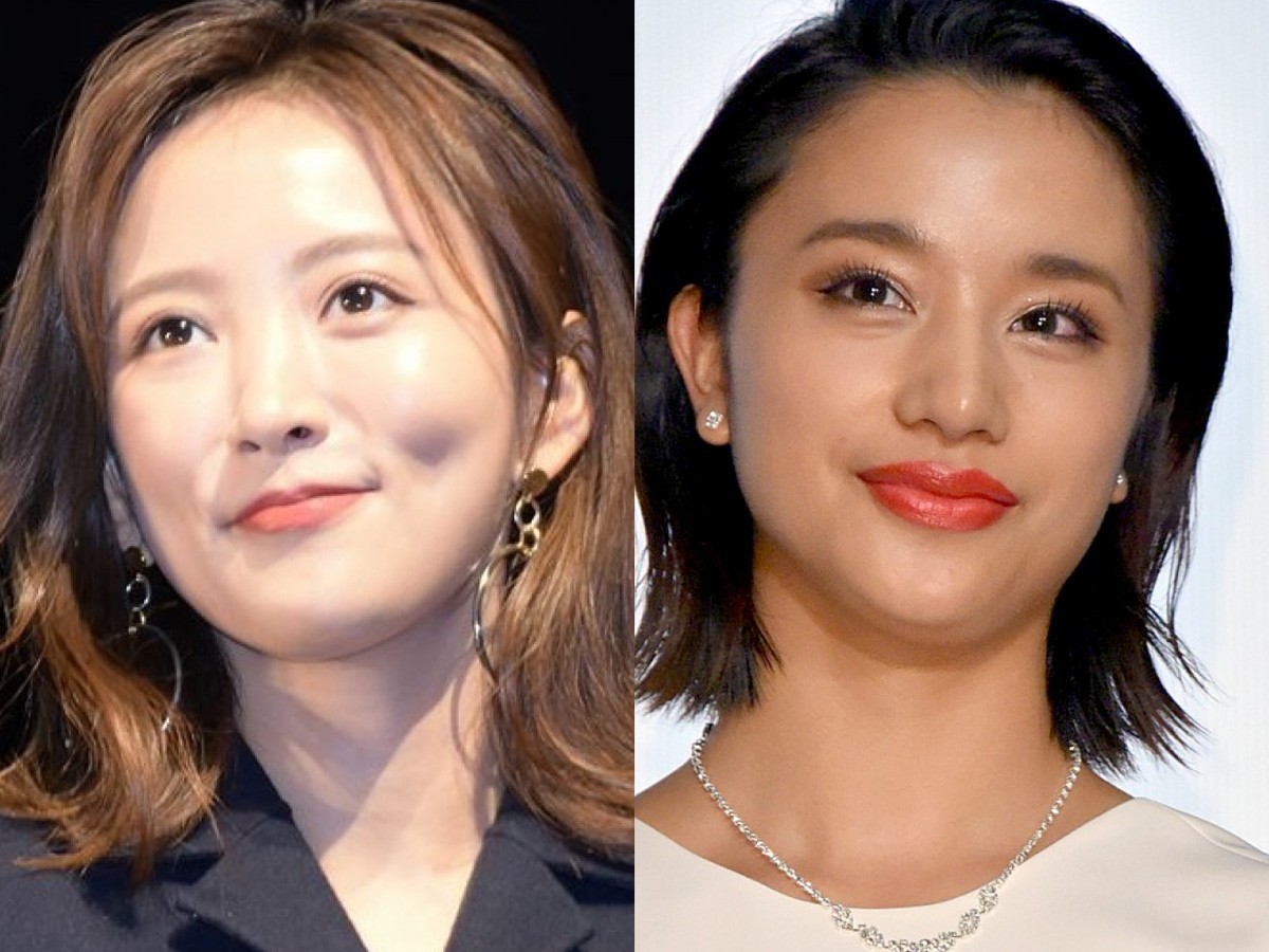 (左から)夏菜、高橋メアリージュン