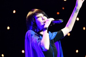 映画『雪の華』ジャパンプレミアに登場した中島美嘉