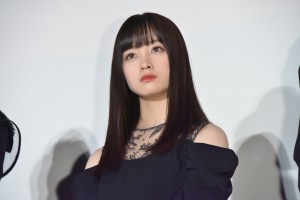 『十二人の死にたい子どもたち』公開記念舞台挨拶に出席した橋本環奈