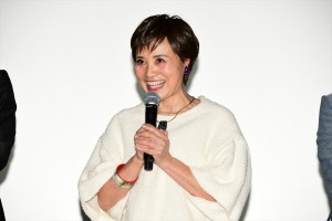 映画『劇場版シティーハンター ＜プライベート・アイズ＞』完成披露試写会に登場した伊倉一恵