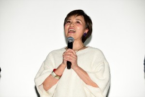 映画『劇場版シティーハンター ＜プライベート・アイズ＞』完成披露試写会に登場した伊倉一恵