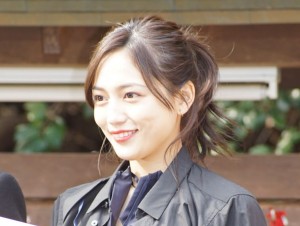 『九月の恋と出会うまで』完成披露イベントに登場した川口春奈