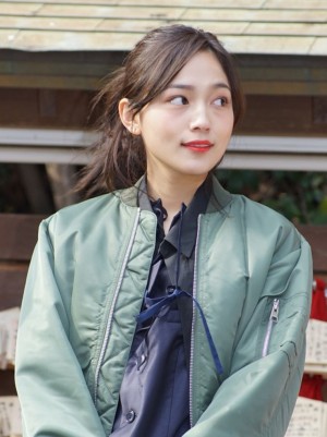 『九月の恋と出会うまで』完成披露イベントに登場した川口春奈