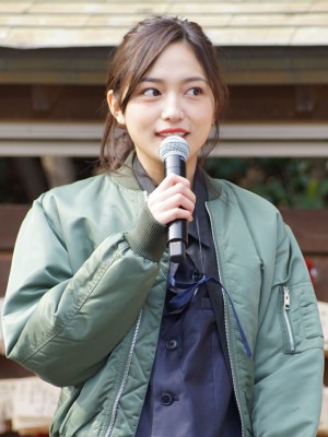 『九月の恋と出会うまで』完成披露イベントに登場した川口春奈