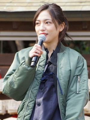『九月の恋と出会うまで』完成披露イベントに登場した川口春奈