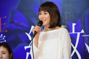 オトナの土ドラ『絶対正義』制作発表会見に登場した山口紗弥加