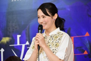 オトナの土ドラ『絶対正義』制作発表会見に登場した美村里江