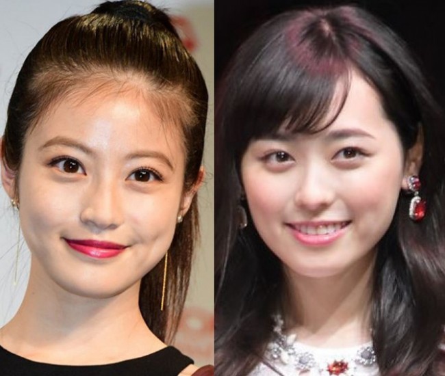 (左から)今田美桜、福原遥