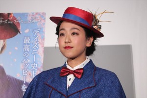 『メリー・ポピンズ リターンズ』前夜祭イベントに登場した浅田真央