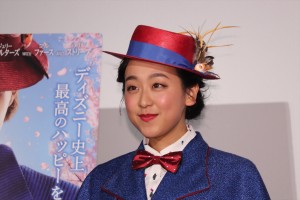 『メリー・ポピンズ リターンズ』前夜祭イベントに登場した浅田真央