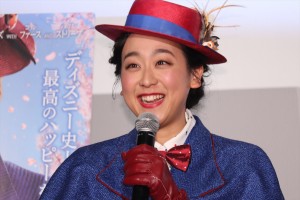 『メリー・ポピンズ リターンズ』前夜祭イベントに登場した浅田真央