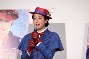 『メリー・ポピンズ リターンズ』前夜祭イベントに登場した浅田真央