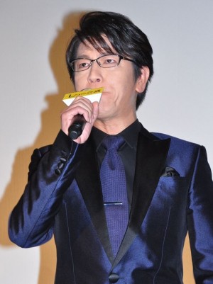 映画『七つの会議』公開初日舞台挨拶に登壇した及川光博