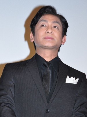 映画『七つの会議』公開初日舞台挨拶に登壇した片岡愛之助