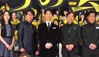 映画『七つの会議』公開初日舞台挨拶にて