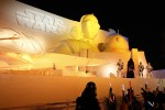 「さっぽろ雪まつり」に登場した『スター・ウォーズ』巨大雪像