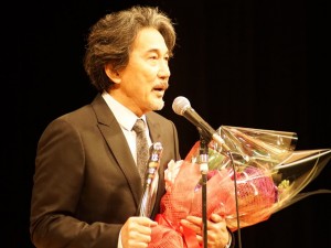 第40回ヨコハマ映画祭表彰式、主演男優賞を受賞した役所広司