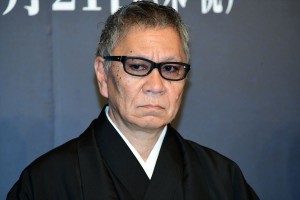 六本木歌舞伎第三弾『羅生門』製作発表会見に登場した三池崇史