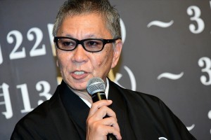 六本木歌舞伎第三弾『羅生門』製作発表会見に登場した三池崇史