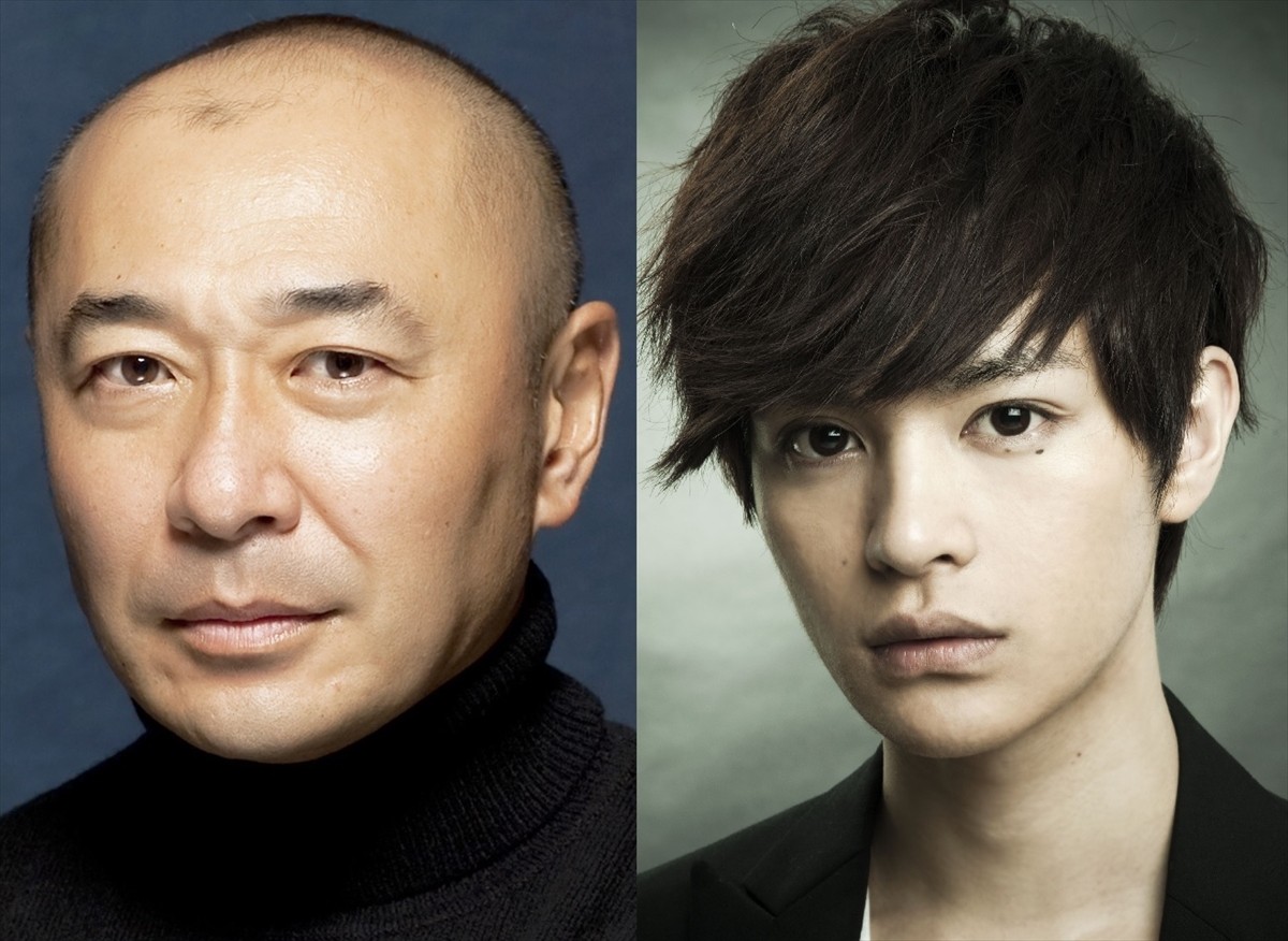 土曜ドラマ『デジタル・タトゥー』に出演する(左から)高橋克実、瀬戸康史