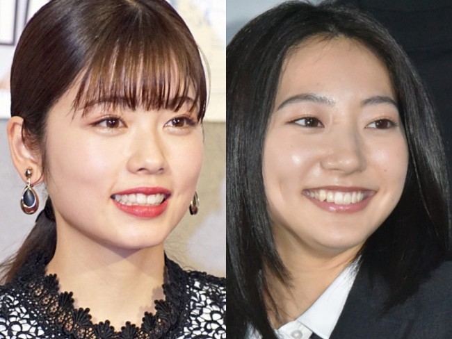 (左から)小芝風花、武田玲奈