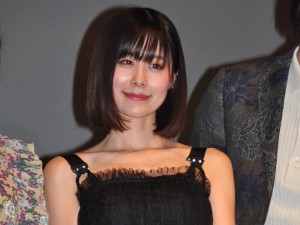 有村藍里、映画『Bの戦場』プレミア上映会に登場