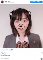 福原遥、反則級のかわいさ！ 『3年A組 ―今から皆さんは、人質です―』インスタグラム