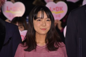 『L・DK　ひとつ屋根の下、「スキ」がふたつ。』完成披露イベントに登場した上白石萌音