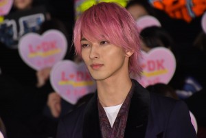 『L・DK　ひとつ屋根の下、「スキ」がふたつ。』完成披露イベントに登場した横浜流星