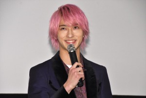 『L・DK　ひとつ屋根の下、「スキ」がふたつ。』完成披露イベントに登場した横浜流星